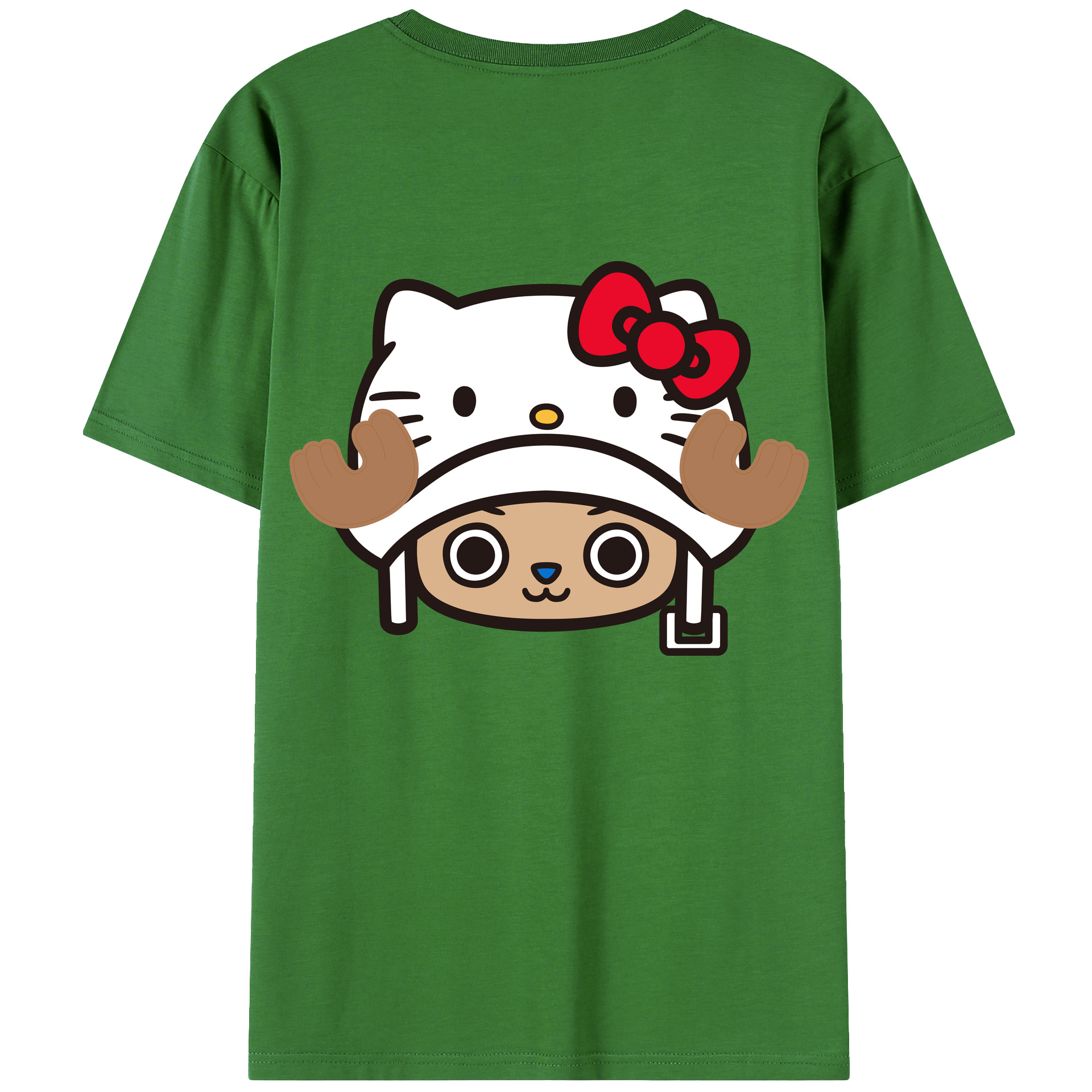 （画像用） Hello Kitty ハローキティ レディース半袖Tシャツ(バックプリント)